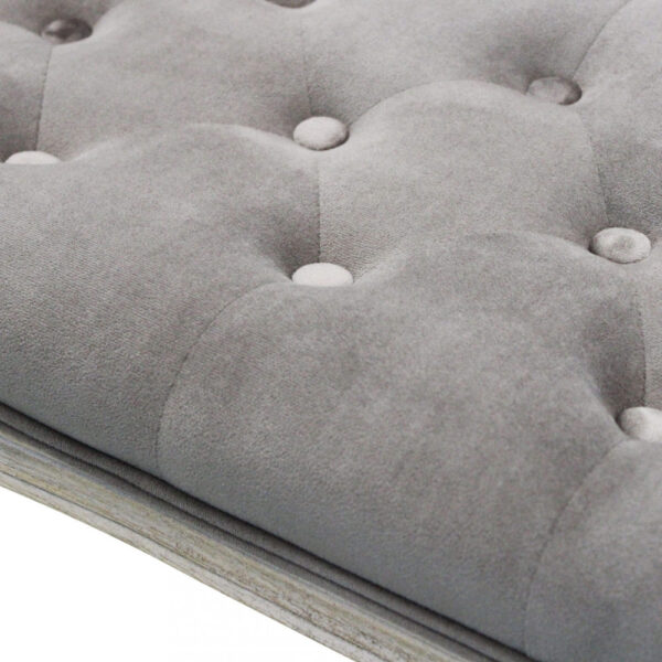 PANCA MISTY IN VELLUTO TAUPE - immagine 3