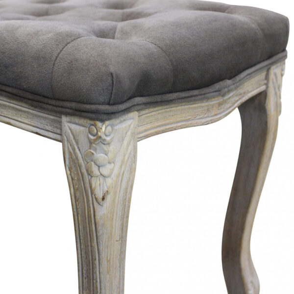 PANCA MISTY IN VELLUTO TAUPE - immagine 5