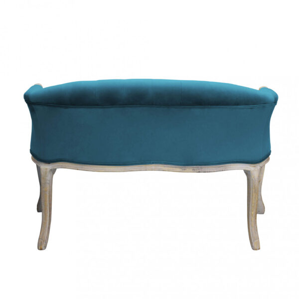 DIVANO COLEMAN IN VELLUTO BLU - immagine 4
