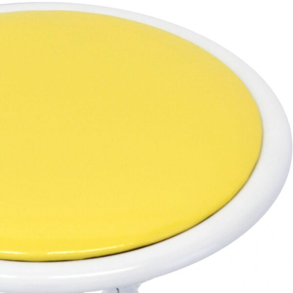 SGABELLO SLIM GIALLO COLOR 128 - immagine 4