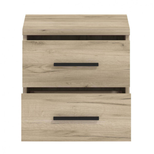 11008350 COMODINO DADO ROVERE GRIGIO - immagine 3