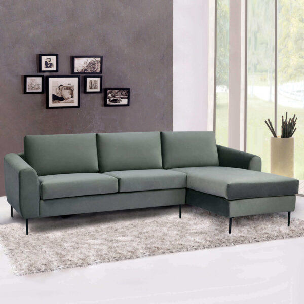 DIVANO CON CHAISE LONGUE GREGORY - immagine 6