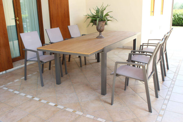 TAVOLO CAYMAN 160/240 X 95 - immagine 6