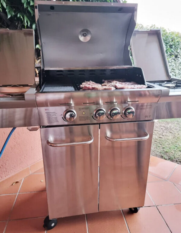 BARBECUE TEXAS 3 FUOCHI + 1 - immagine 6