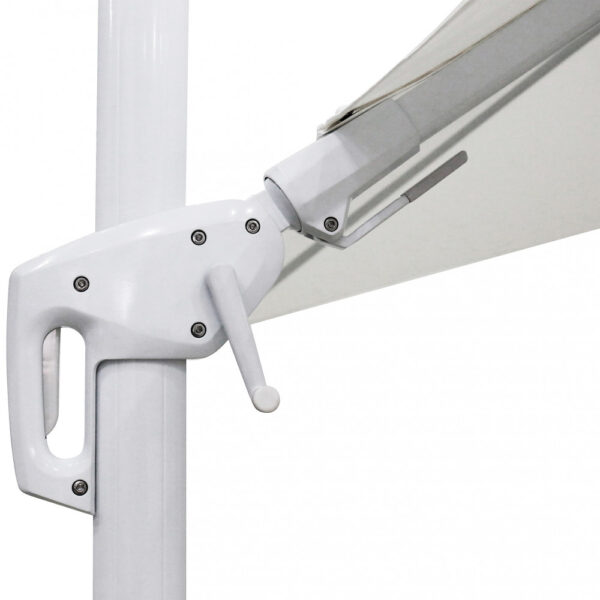 OMBRELLONE HAMEL 3 X 4 P/L BIANCO - immagine 4