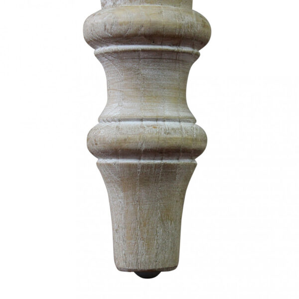 TAVOLO CROSS ROUND 150/190 X 100 NATURALE - immagine 6