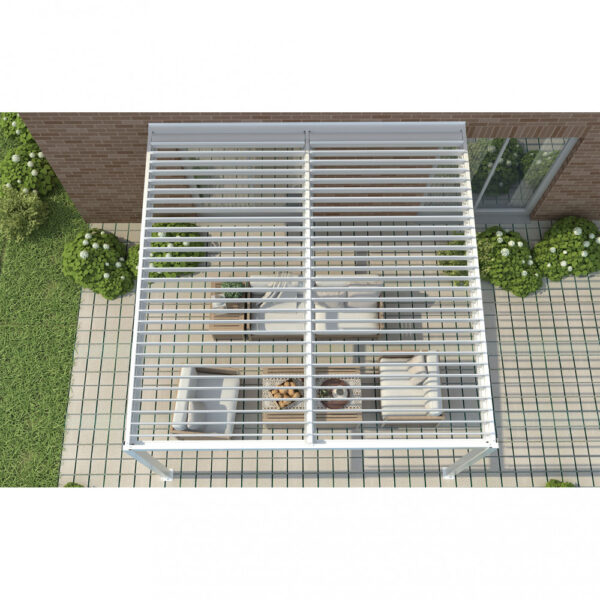 PERGOLA BIOCLIMATICA 3 X 4 ADDOSSATA - immagine 8