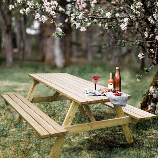 TAVOLO DA PIC NIC 180 X 160 X 71 - immagine 2