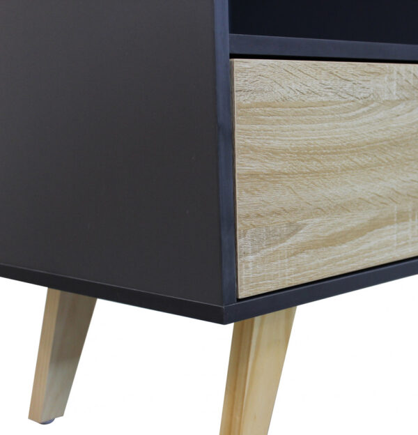 MOBILE EMORY GRIGIO E NATURALE - immagine 4