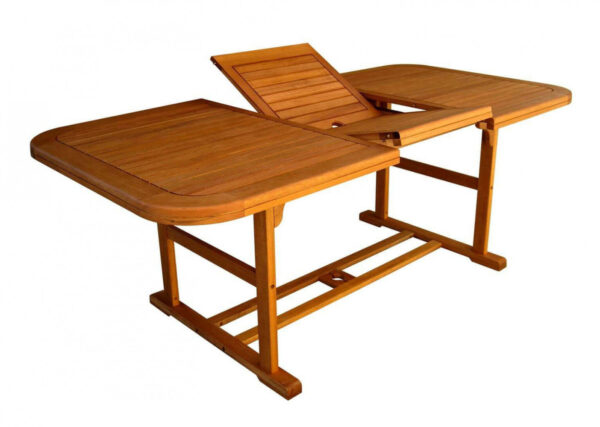 TAVOLO RETTANGOLARE 150/200X90 DOUBLE - immagine 3