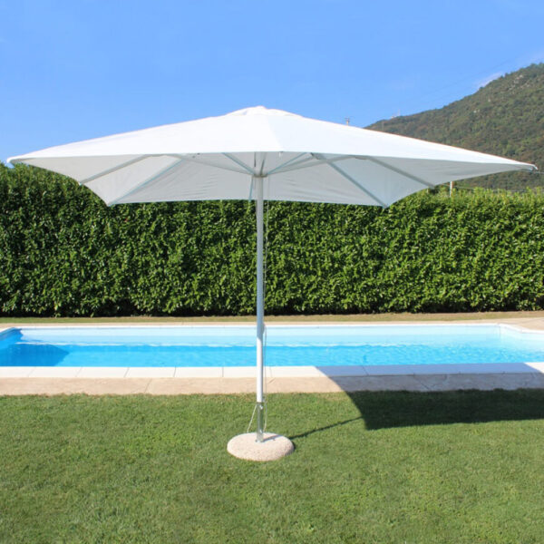 OMBRELLONE BRIAN P/C BIANCO 3 X 3 - immagine 3