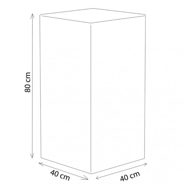 CUBO 40 X 40 X 80 LUMINOSO INDUS - immagine 2