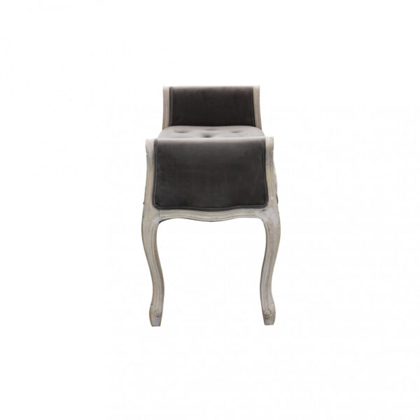 PANCA MADELYN IN VELLUTO TAUPE - immagine 2