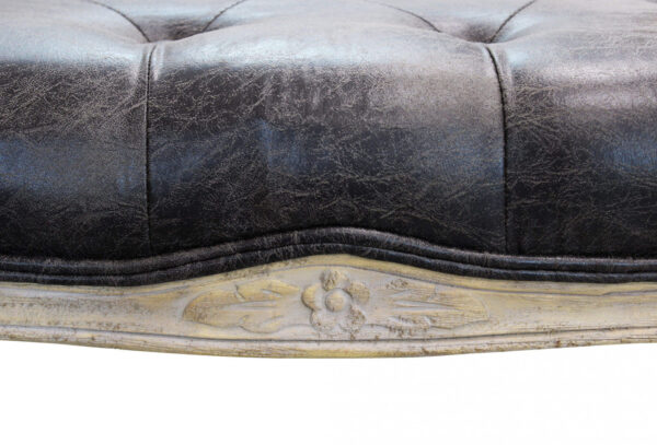 PANCA MISTY IN ECOPELLE VINTAGE GRIGIO - immagine 5