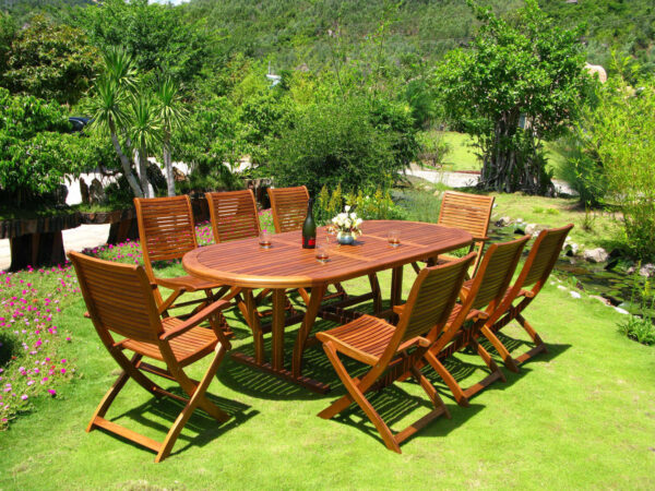 TAVOLO OVALE 180/240 X 100 DOUBLE - immagine 7