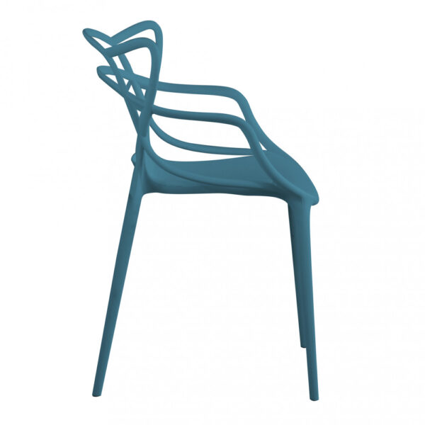 POLTRONA LILY VERDE PETROLIO - immagine 2