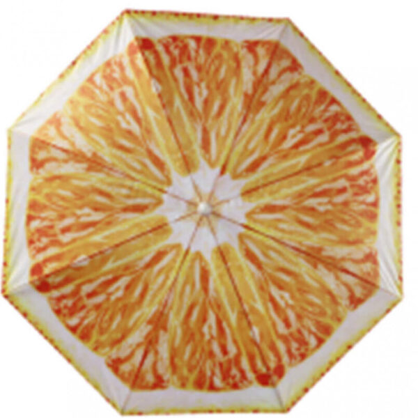 OMBRELLONE SPIAGGIA NYLON PROTEZIONE UV 180/32 FRUTTA - immagine 2