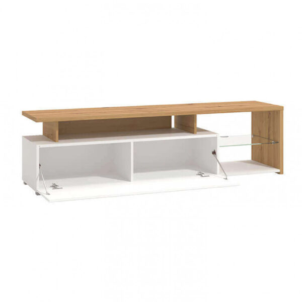 11011227 PORTATV ARCTIC BIANCO, ROVERE ARTIGIANO E BIANCO GLOSS