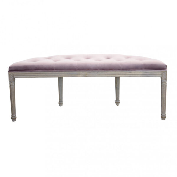 PANCA MARGI IN VELLUTO ROSA - immagine 2