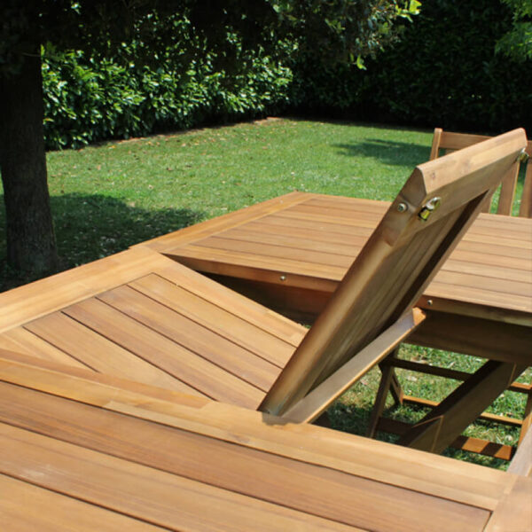 TAVOLO BALI 150/200 X 90 - immagine 5
