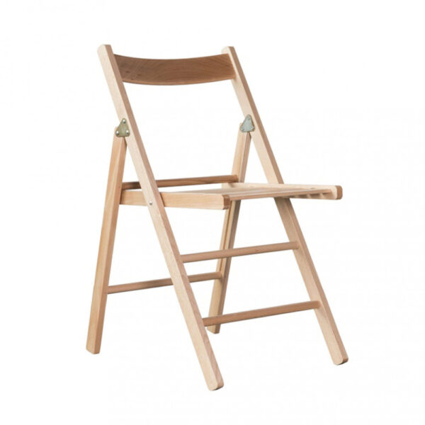 SEDIA PIEGHEVOLE COLOR NATURALE