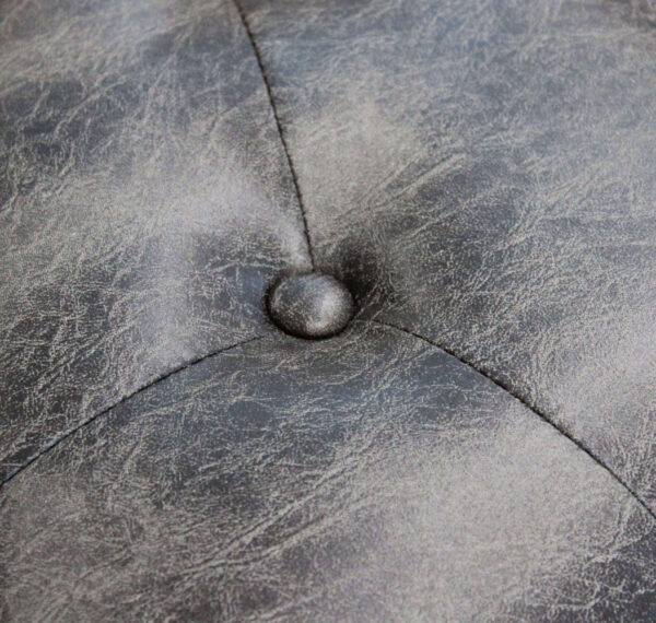 PANCA MARGI IN IN ECOPELLE VINTAGE GRIGIO - immagine 4