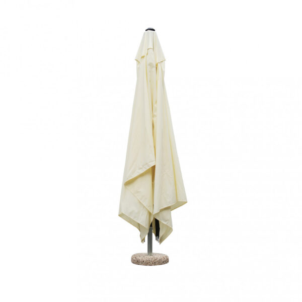 OMBRELLONE BRIAN P/C NERO 3 X 4 TELO BEIGE