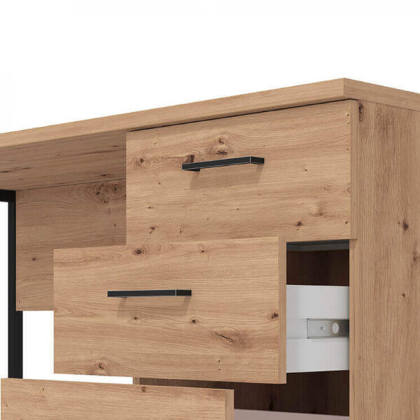 11011194 COMPUTER DESK SARDINIA ROVERE ARTIGIANO - immagine 6