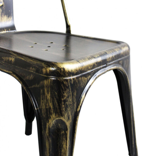 SEDIA LOLA NERO ANTICO - immagine 5