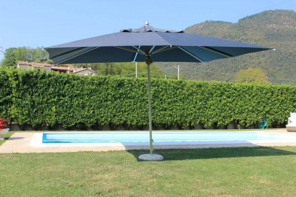 OMBRELLONE CRISTAL P/C ALLUMINIO 3 X 4
