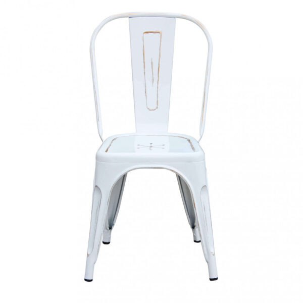 SEDIA LOLA BIANCO ANTICO