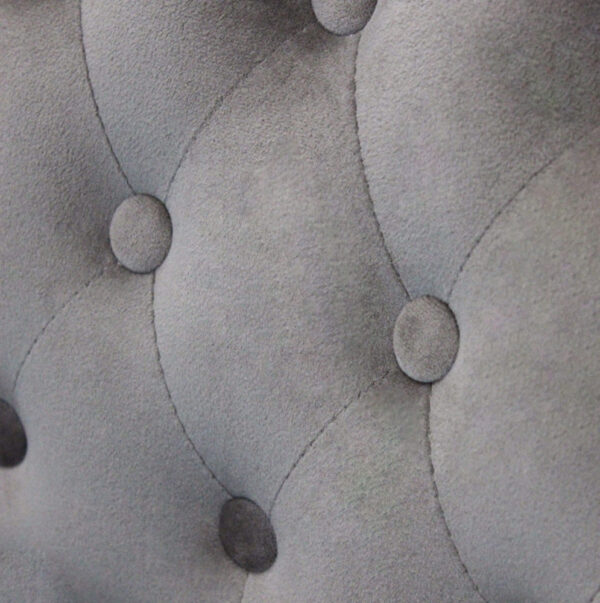 DIVANO COLEMAN IN VELLUTO TAUPE - immagine 7
