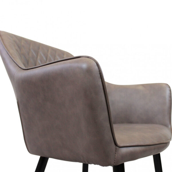 POLTRONA SINDY IN ECOPELLE - immagine 5