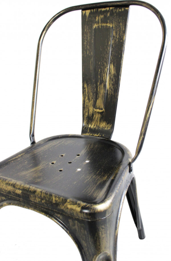 SEDIA LOLA NERO ANTICO - immagine 4