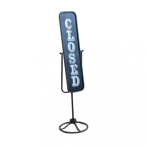CARTELLO IN FERRO OPEN/CLOSED LAZARE - immagine 3