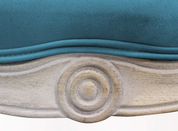 DIVANO COLEMAN IN VELLUTO BLU - immagine 5