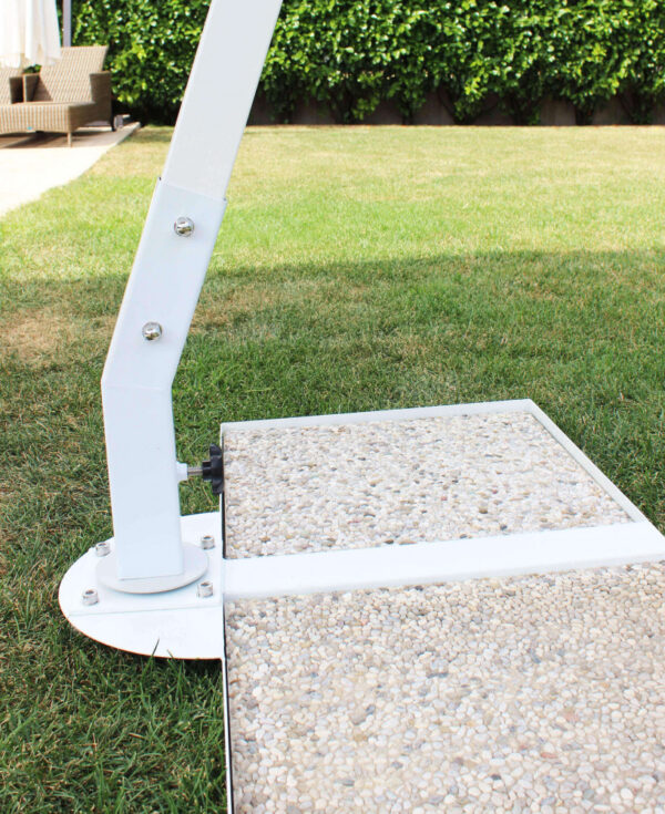 OMBRELLONE PEGASO P/L ALLUMINIO 3 X 3 - immagine 3