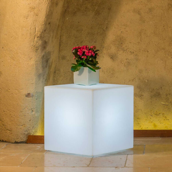 CUBO 40 X 40 X 40 LUMINOSO INDUS - immagine 2