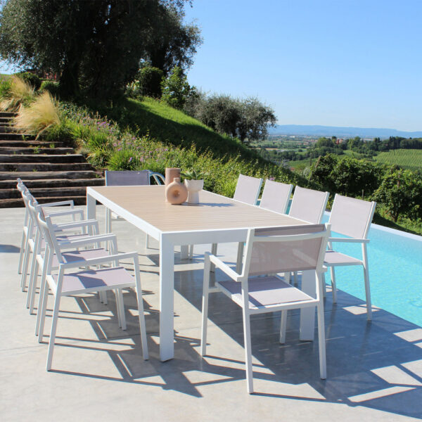 TAVOLO DETROIT ALLUNGABILE 190/250 X 100 - immagine 7