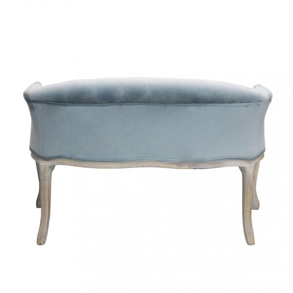 DIVANO COLEMAN IN VELLUTO GRIGIO - immagine 4