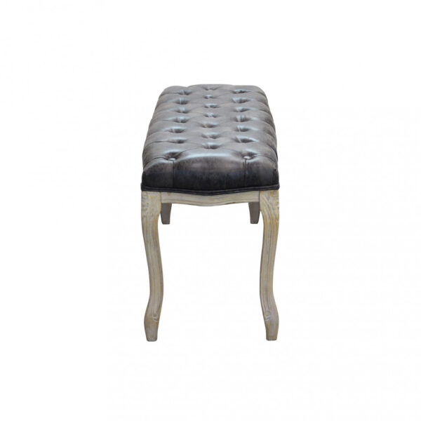 PANCA MISTY IN ECOPELLE VINTAGE GRIGIO - immagine 2