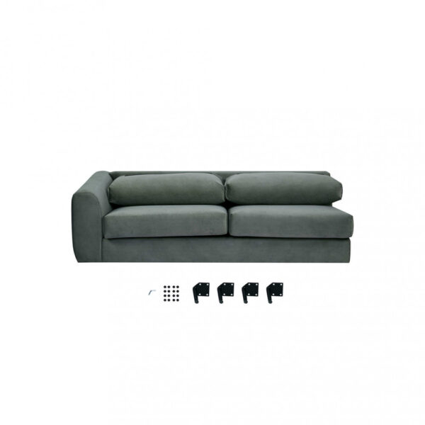 DIVANO CON CHAISE LONGUE GREGORY - immagine 4