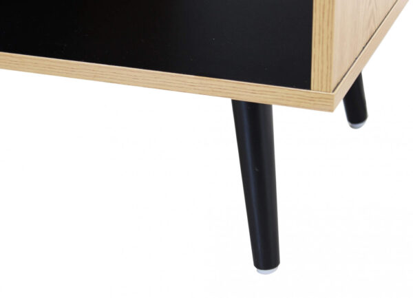 MOBILE ELWOOD NERO E NATURALE - immagine 6