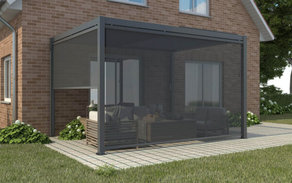 LATERALE PER PERGOLA BIOCLIMATICA 3 X 4 - immagine 2
