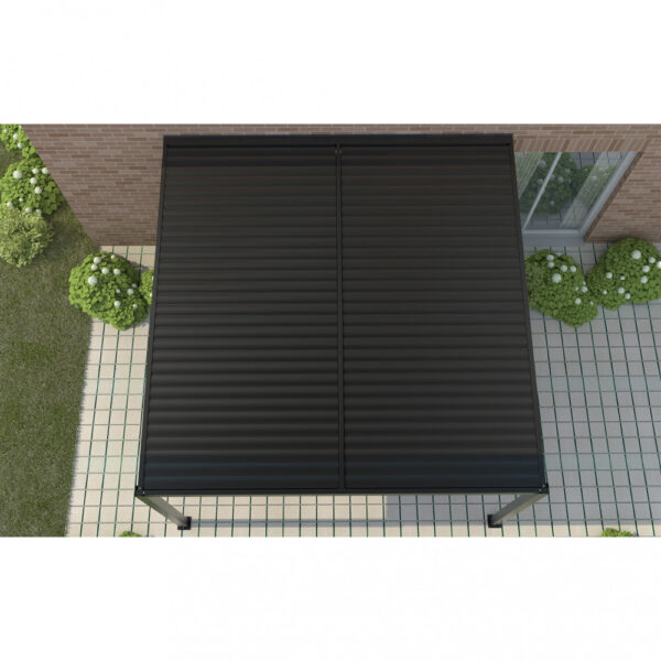 PERGOLA BIOCLIMATICA 4 X 4 ADDOSSATA - immagine 8