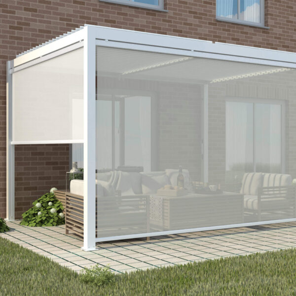 LATERALE PER PERGOLA BIOCLIMATICA 3 X 4 - immagine 2