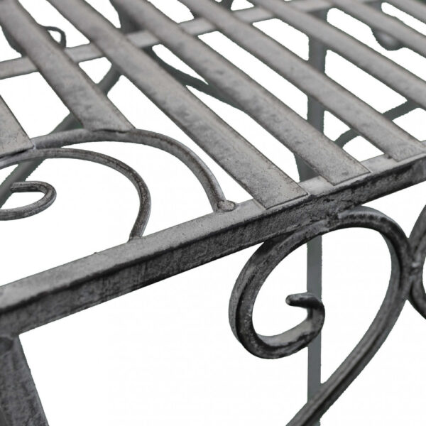 SET DI 3 FIORIERE VINCENT BIANCO OSSIDATO - immagine 2