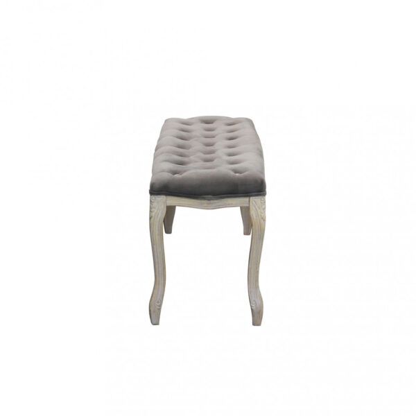 PANCA MISTY IN VELLUTO TAUPE - immagine 2
