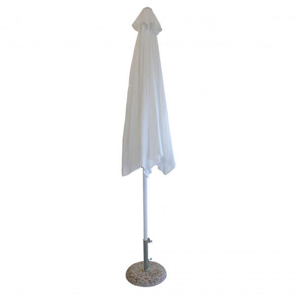 OMBRELLONE POLY ECO Ø 3 BIANCO