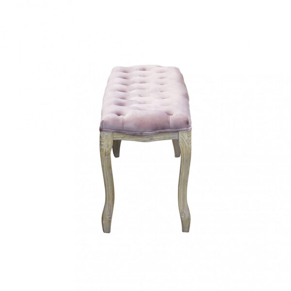 PANCA MISTY IN VELLUTO ROSA - immagine 2